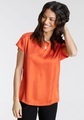 Laura Scott Shirtbluse, aus Satin und Jersey - NEUE FARBEN