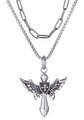 Firetti Kette mit Anhänger »Schmuck Geschenk, Wings«, (Set, 1 tlg.), zu Kleid, Shirt, Jeans, Sneaker! Anlass Geburtstag Weihnachten