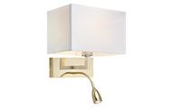 Mit LED-Leselampe - Wandleuchte Savoy