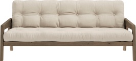 Karup Design Schlafsofa »Grab«, Mit Holzstruktur, inkl. Futonmatratze, Liegefläche 130x190 cm