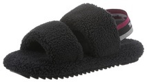 Tommy Jeans Hausschuh »TJ WINTER SANDAL 2D«, mit gestreiftem Stretchband