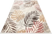 Esprit Teppich »Florence ESP-21077«, rechteckig, 7 mm Höhe, Moderner Designteppich mit Fransen, Dschungel, Wohnzimmer