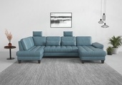 sit&more Wohnlandschaft, wahlweise mit Bettfunktion, Bettkasten, Sitztiefenverstellung