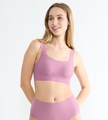 sloggi Bustier »Zero Feel 2.0«, nahtlos und unsichtbar, herausnehmbare Pads, dehnbar, Microfaser
