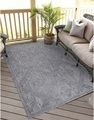 Carpet City Teppich »Santorini«, rechteckig, 5 mm Höhe, 3D-Effekt, für Wohnzimmer, Flur, Küche, Wintergarten, Balkon, Wetterfest & UV-beständig