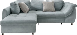 INOSIGN Ecksofa »Agira«, mit Bettfunktion und Zierkissen