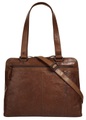 SPIKES & SPARROW, Spikes & Sparrow Shopper »LAPTOP SHOULDER BAG«, echt Leder