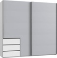 Fresh To Go Schwebetürenschrank »Level«, mit Schubkästen