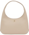 Tommy Hilfiger, Tommy Hilfiger Schultertasche »HILFIGER STAPLE SHOULDER BAG«, mit TH-Monogramm vorne