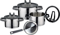 Elo Premium Topf-Set »Black Pearl« (Set, 7-tlg.)