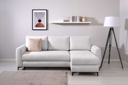 Home affaire Ecksofa »SEMPT Recamiere wahlweise links oder rechts montierbar, L-Form«, Schlafsofa, Bettkasten, B/T/H: 236/148/92 cm. Liegefläche 197/138 cm