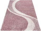 my home Hochflor-Teppich »Fantasy«, rechteckig, Luxus Hochflor, Shaggy, modernes Design, weich & kuschelig
