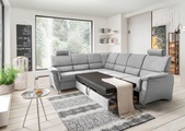 Home affaire Ecksofa »Pisa«, mit Bettfunktion und Bettkasten
