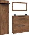 borchardt Möbel, borchardt Möbel Garderoben-Set »Tom«, (3 St.), Schuhschrank hängend
