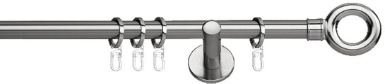 Gardinenstange, Indeko, »Tarent«, 1-läufig, im Fixmass, ø 20 mm