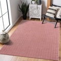 Carpet City Teppich »Fancy«, rechteckig, 12 mm Höhe, Kurzflor, Einfarbig, 3D-Optik, Wohnzimmer