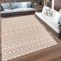 PACO HOME, Paco Home Teppich »Stilo 867«, rechteckig, Hoch-Tief Effekt, Rauten, auch als Läufer, In- und Outdoor geeignet