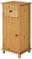 Home affaire Unterschrank »Westa«, Breite 34 cm, Badezimmerschrank aus Massivholz, Kiefernholz, Metallgriffe,1 Schubkasten, 1 Tür