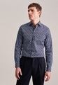 seidensticker Businesshemd »Slim«, Slim Langarm Kentkragen Paisley