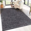 Carpet City Hochflor-Teppich »City Shaggy«, rechteckig, 30 mm Höhe, Teppich Einfarbig Uni, besonders flauschig-weich, ideal für Wohnzimmer & Schlafzimmer