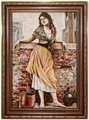 morgenland Wandteppich »Bild-Teppich Figurativ 85 x 60 cm«, rechteckig, 0,6 mm Höhe, besonders weich durch Microfaser