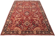THEKO Wollteppich »Saharna 6650«, rechteckig, 10 mm Höhe, reine Wolle, Orient-Optik, mit Fransen, Wohnzimmer
