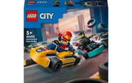 60400 Go-Karts mit Rennfahrern Multicolor