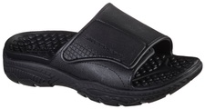 Skechers Badepantolette »CGM - FOAMIES MENS«, mit Klett-Bandage