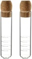 Maximex Teesieb, (Set, 2 St.), für losen Tee, Kräuter, Früchte, inkl. Korkverschluss mit Armomaschutz