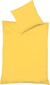 fleuresse Bettwäsche »Provence«, (3 tlg.), Bettwäsche in Halbleinen Qualität, unifarbene Bettwäsche