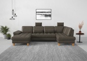 sit&more Wohnlandschaft, wahlweise mit Bettfunktion, Bettkasten, Sitztiefenverstellung