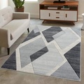 Carpet City Teppich »BONITO 7167«, rechteckig, Flachflor, Hochtief-Muster/ 3D-Effekt
