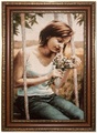 morgenland Wandteppich »Bild-Teppich Figurativ 85 x 60 cm«, rechteckig, 0,6 mm Höhe, besonders weich durch Microfaser
