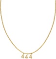 Purelei Kette mit Anhänger »Schmuck Geschenk Angel Numbers, 23401, 111-222-444-777«, mit Zirkonia (synth.)