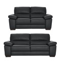 CALIA ITALIA Polstergarnitur »Gaia«, (Set, 2 tlg.), Ledersofa Garnitur bestehend aus 2-Sitzer und 3-Sitzer