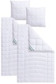 f.a.n. Schlafkomfort Microfaserbettdecke + Kopfkissen »Warmmax«, (Spar-Set), kuscheliges Schlafgefühl, kochfeste Qualität