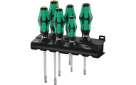 Werkstatt Schraubendreher-Set 6teilig Wera 334/6 Schlitz, Kreuzschlitz Phillips