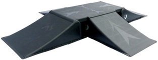 Best Sporting Skaterrampe »HI Impact 30011«, (Set, 4 Rampen + Verbindungsstück)