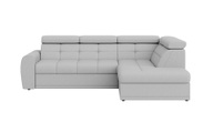 Places of Style Ecksofa »FERMATA L-Form, ausziehbar zur Schlaffunktion, mit grossem Bettkasten«, mit verstellbaren Kopfstützen, moderne Steppung