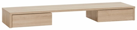 Mömax modern living, Schreibtischaufsatz Eichefarben