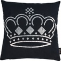 done.® Dekokissen »Stone Crown«, (1 St.), mit Kronen-Applikation