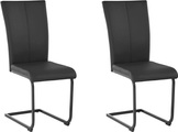 HOME AFFAIRE, Home affaire Freischwinger »Oliver«, (Set), 2 St., Kunstleder, Stuhl belastbar bis 120 Kg