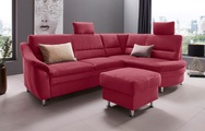 Places of Style Ecksofa »Cardoso«, Federkern, wahlweise mit Bett, Schubkasten