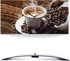 Artland Wanduhr »Heisser Kaffee - dampfender Kaffee«