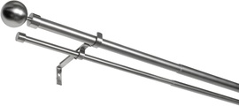 mydeco Gardinenstange »habito/ball-classic«, 2 läufig-läufig, ausziehbar