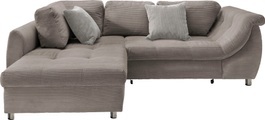 INOSIGN Ecksofa »Agira«, mit Bettfunktion und Zierkissen