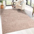Carpet City Hochflor-Teppich »City Shaggy«, rechteckig, 30 mm Höhe, Teppich Einfarbig Uni, besonders flauschig-weich, ideal für Wohnzimmer & Schlafzimmer