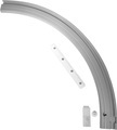 GARDINIA Gardinenschiene »Rundbogen«, 1 läufig-läufig, Fixmass, Serie Aluminium-Vorhangschiene