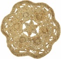 carpetfine Sisalteppich »Juteteppich Paul«, rund, natürliches Pflanzenmaterial von Hand gewebt, Boho Style