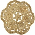 carpetfine Sisalteppich »Juteteppich Paul«, rund, natürliches Pflanzenmaterial von Hand gewebt, Boho Style